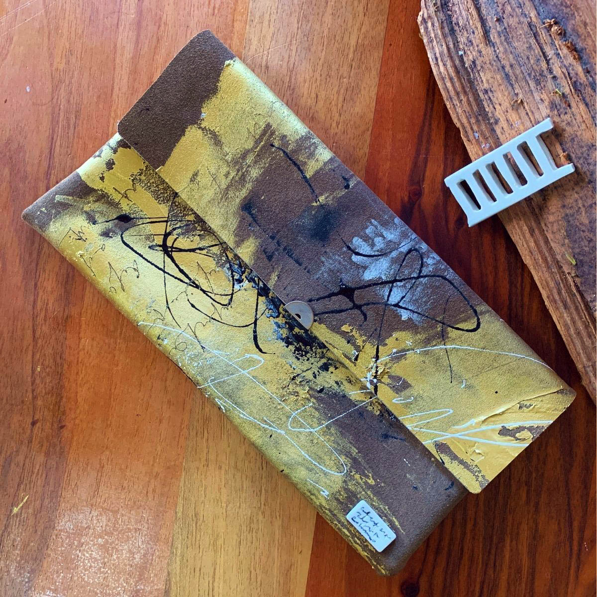 Süet Eşsiz El Çantası