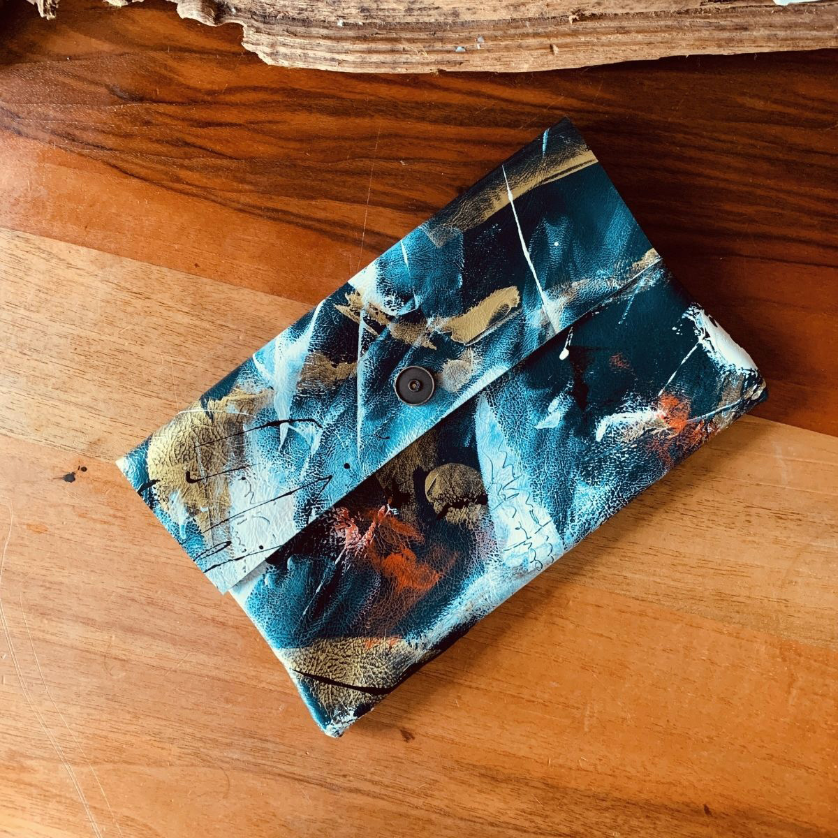 Lacivert Zarf Çanta