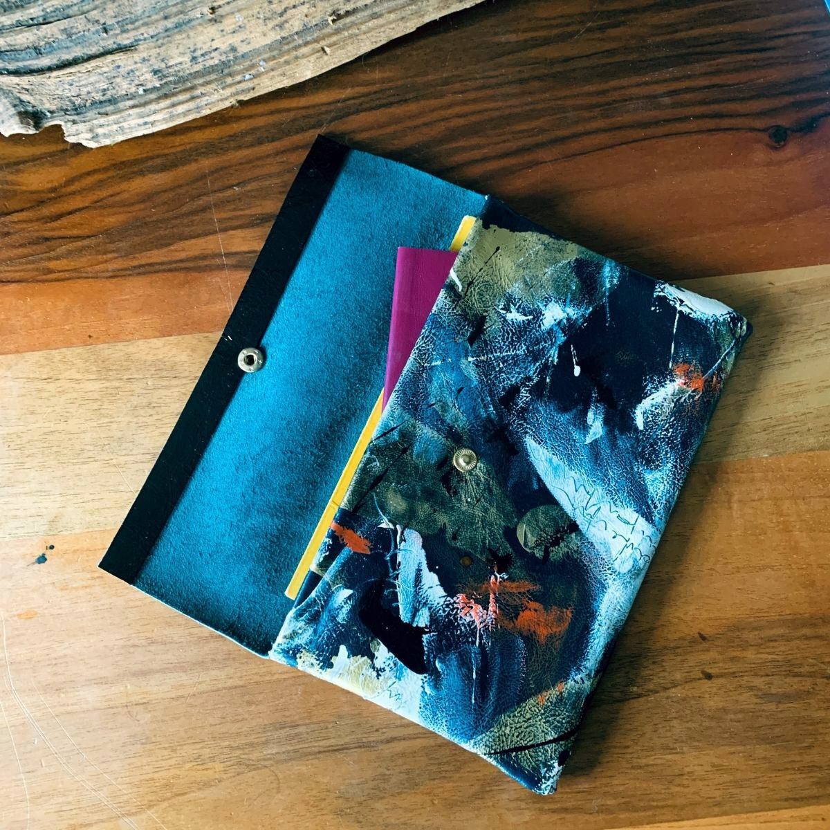 Lacivert Zarf Çanta