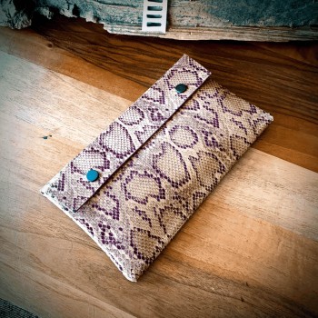 Yılan Baskılı Deri