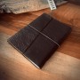 Bitter El Yapımı Deri Defter- L