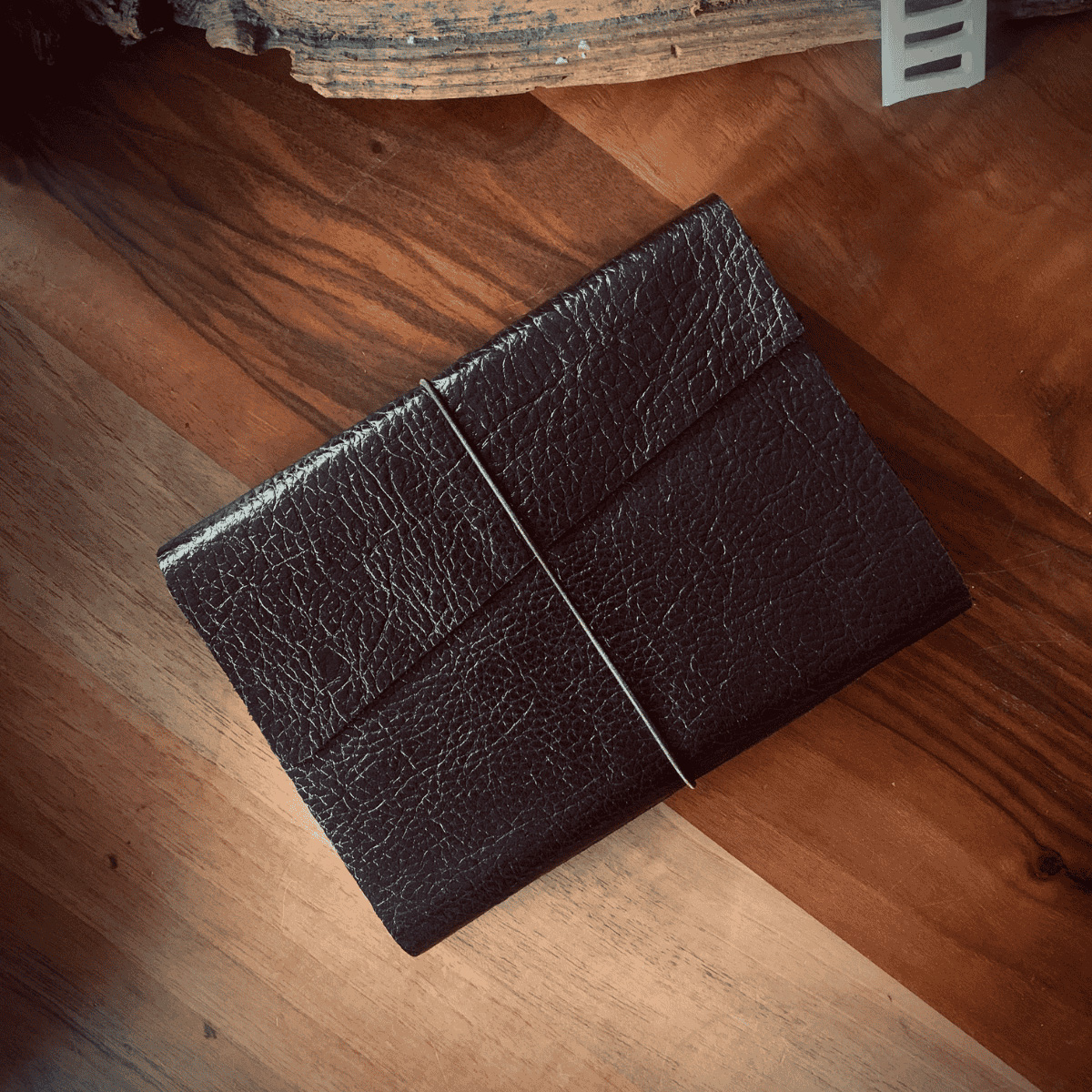 Bitter El Yapımı Deri Defter- L