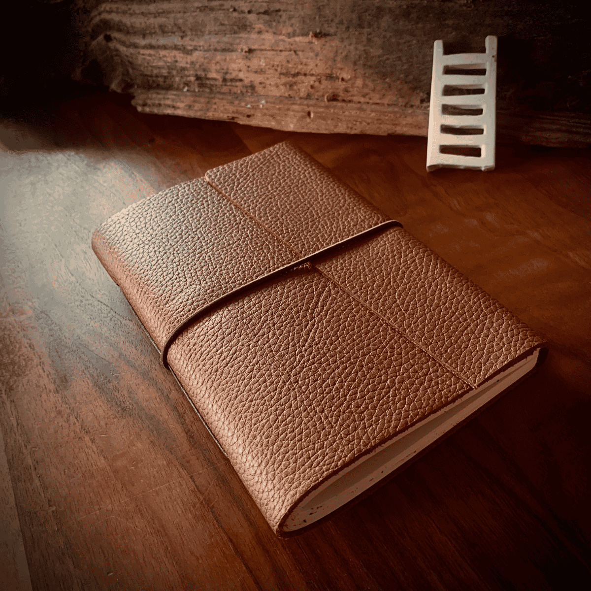 Taba El Yapımı Deri Defter