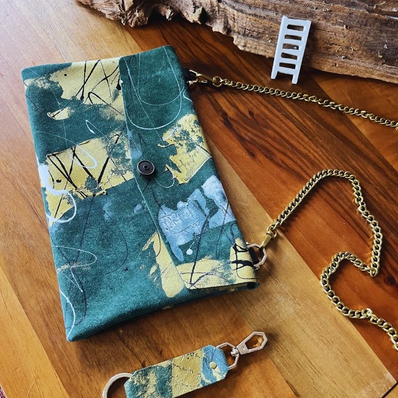 Yeşil Güderi Çanta